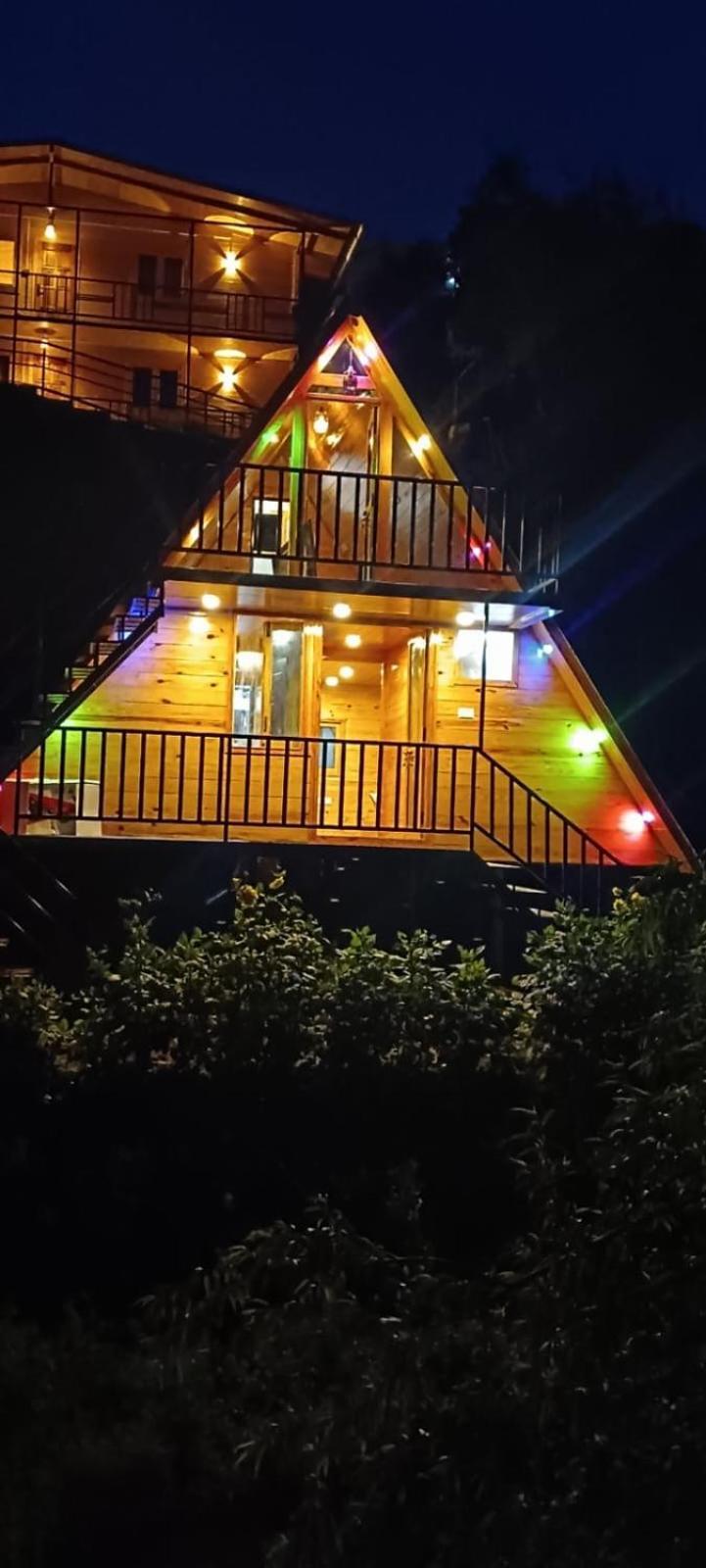 Magica Mount A Frame Wood House Villa Kodaikanal Bagian luar foto