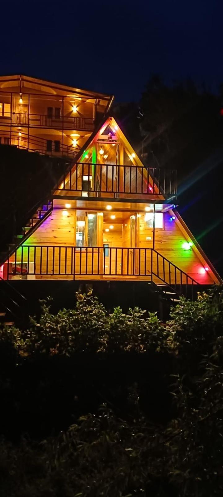 Magica Mount A Frame Wood House Villa Kodaikanal Bagian luar foto