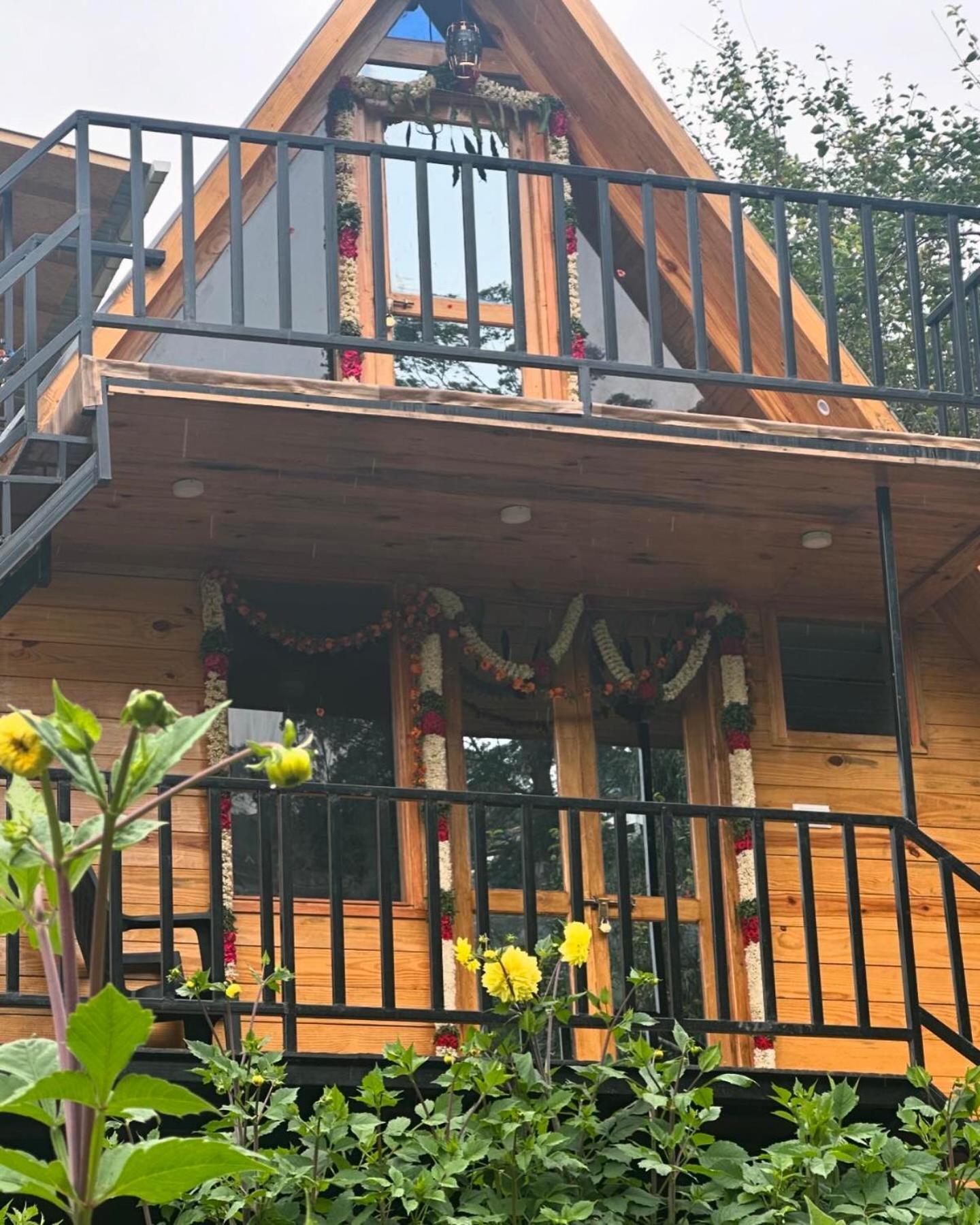 Magica Mount A Frame Wood House Villa Kodaikanal Bagian luar foto